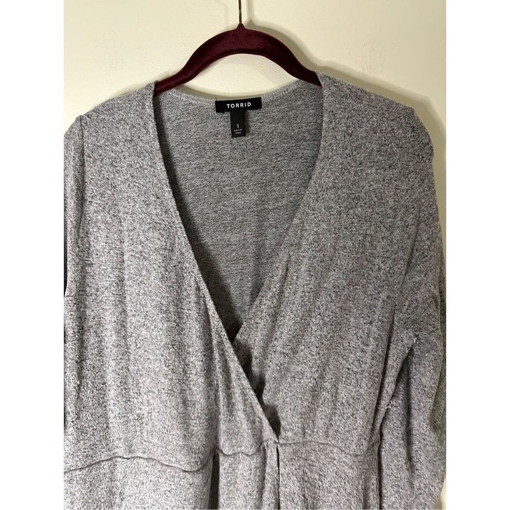 Torrid Mini Wrap Dress - Picture 5 of 6